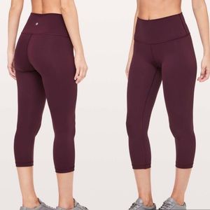 Lululemon Wunder Under Crop 17”